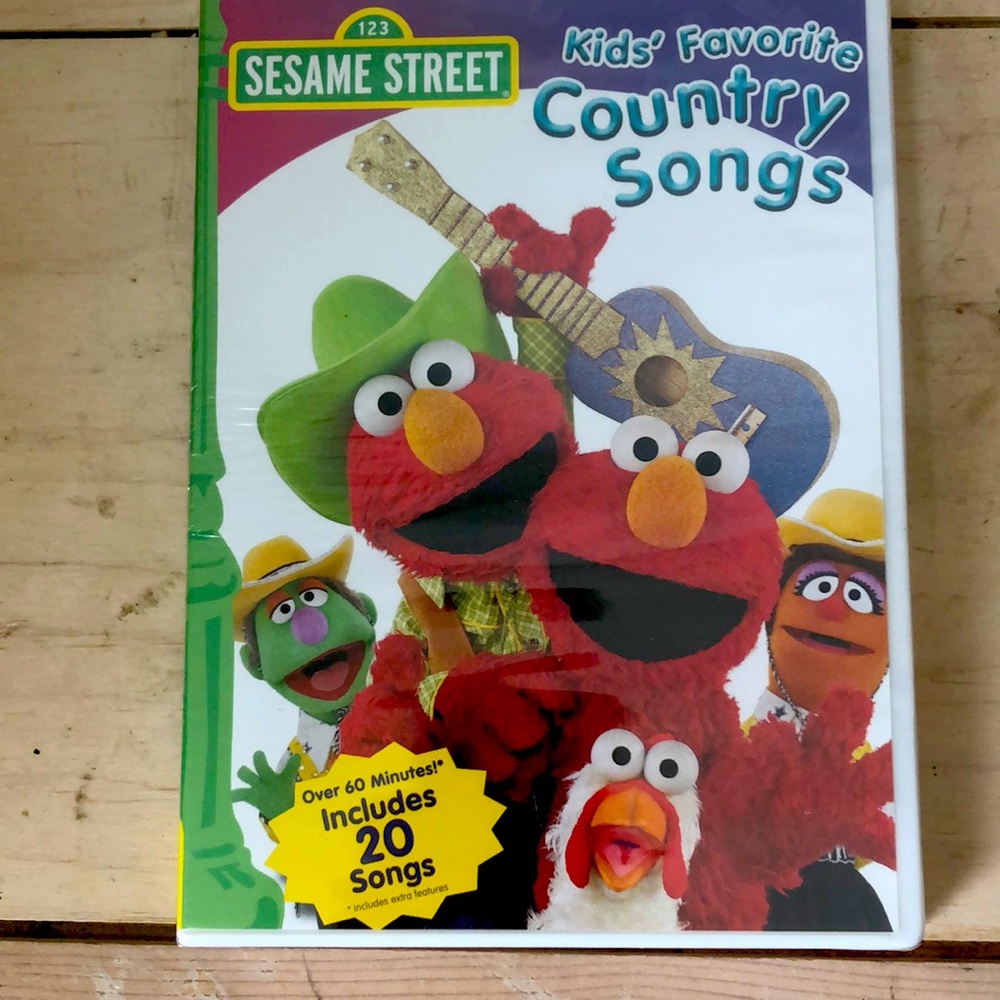 Sesame Street Kids Favorite Country Songs DVD